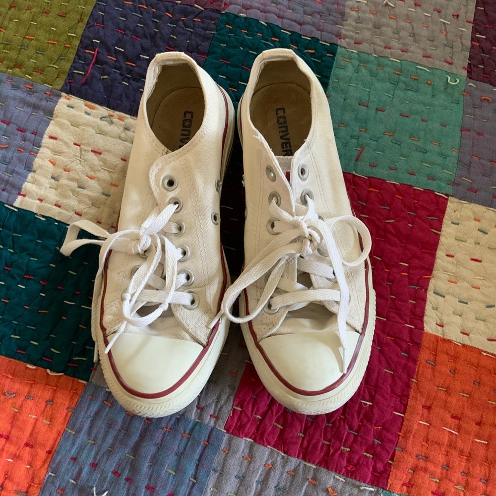 white converse